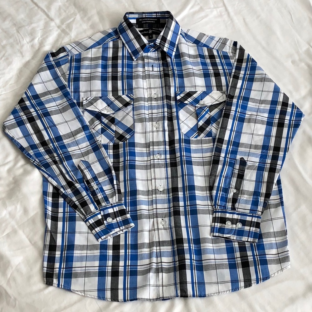 Men’s Beverly Hills Polo Club L/S Button Down